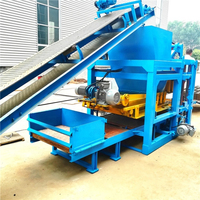 Machine automatique de fabrication de blocs creux en ciment QTJ4-25C pour la construction