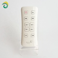 Control Remoto Inalámbrico Mini de 10 Botones con Llave y Logotipo Personalizables, Infrarrojo RF, Alcance de 10 Metros, 12 Meses de Garantía, Directo de Fábrica