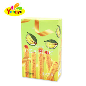 Rollos de huevo de Hong Kong con sabor a Durian, galletas dulces y crujientes - Product Image 4