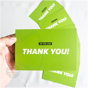 Визитки с индивидуальным логотипом, рекламные подарочные карточки, открытки для писем, благодарственные карточки, ламинированные картонные карточки - Product Image 5