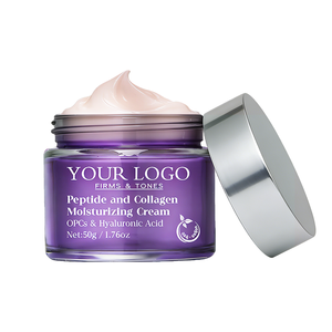 Crème hydratante au collagène et aux peptides OEM ODM, raffermissante, anti-rides, hydratation longue durée, antioxydante, éclaircissante, renforce la barrière cutanée - Product Image 2