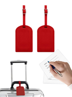 Étiquettes à bagages en PU de qualité professionnelle valises à bagages cartes d'embarquement étiquettes à bagages minimalistes essentielles