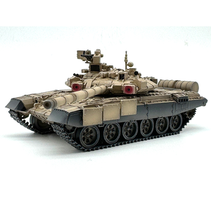 Modèle de <span class=keywords><strong>char</strong></span> d'assaut <span class=keywords><strong>russe</strong></span> <span class=keywords><strong>T90</strong></span> T-90 à l'échelle 1/72, peinture désertique, collection de bureau, ornement ou bibelot - Product Image 3