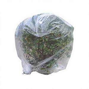 DaringFish Cubierta Aislante Transparente de PE a Prueba de Frío para Árboles Frutales, Plantas Verdes, Protección Invernal de Flores, Película Antiheladas - Product Image 1