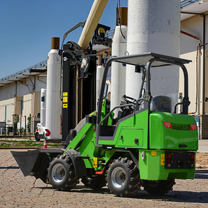 Miniexcavadora de bajo consumo con rueda delantera, capacidad de carga de 6 toneladas, motor PLC, bomba, caja de cambios, motor principal incluido, alta resistencia - Product Image 1