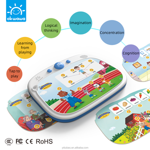 Thời Thơ Ấu tương tác Máy học ngón tay cảm ứng đọc và chơi trò chơi câu đố với THẺ <span class=keywords><strong>FLASH</strong></span> nhiều chủ đề của trò chơi - Product Image 4