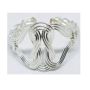1990 Christmas Dubai Silver Butterfly Party Dress Jewelry Gold Plated <b>Bracelet</b> Friendship <b>boho</b> copper wristband Jewelry - Product Image 1