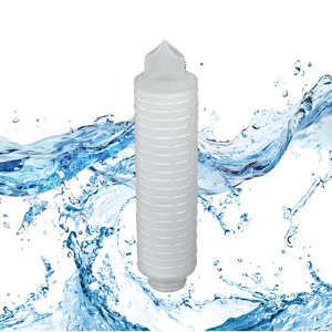 Industrial Pleated Membrane Filter Cartridge For Ro Water/Liquid/<b>Wine</b> Treatment - Product Image 1