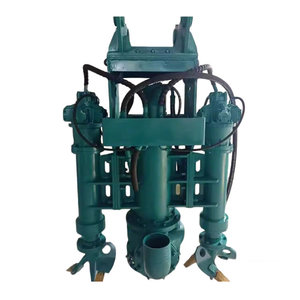 Pompe de dragage submersible hydraulique haute pression montée sur excavatrice pour l'extraction de sable et de boues - Product Image 1