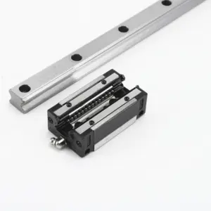 Guia de 15mm de largura com trilho de motor linear bloco HGH15CA HGW15CC 200mm-3000mm