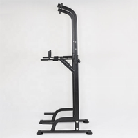 Portable en acier debout multifonctionnel menton Station de traction Calisthenics Dip Stand pour Gym Home Use
