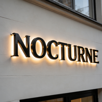 Letreros Personalizados para Exteriores, Resistentes al Agua, para Fachadas, Letras de Canal LED Iluminadas Frontalmente, Letreros Electrónicos para Publicidad Comercial