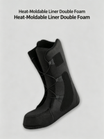 Chaussures de snowboard Ft Fast Wearing pour hommes, polyvalentes, professionnelles, chaudes, antidérapantes, imperméables, durables, résistantes au froid et au vent