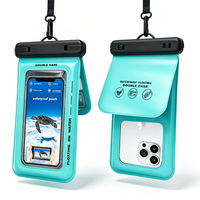 Sac étanche IPX8 pour téléphone, compatible iPhone 18 Pro Max et Galaxy S26 Ultra, pochette de protection étanche pour téléphone portable