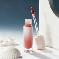 Offre Spéciale luxe givré 3ml 5ml 8ml échantillon gratuit Tubes de rouge à lèvres liquide cylindre vide brillant à lèvres conteneurs emballage Portable