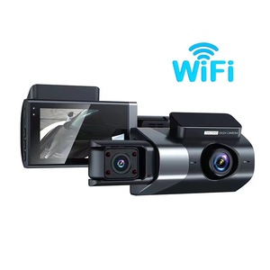 3 kênh HD 1080P Xe hộp đen DVR 3-inch IPS Dashcam Máy quay phim với WDR & 3-Lens wifi xe Dash ghi - Product Image 2