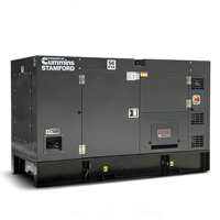 Groupe électrogène diesel silencieux de 20 kW à 500 kW, moteur britannique, triphasé 50/60 Hz, pour centrale électrique industrielle et usine
