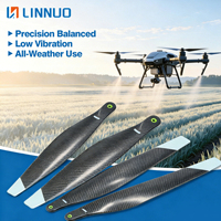 Hélices pliables en fibre de carbone PMI 5018 CW+CCW pour DJI Agras T25 T25P UAV de protection des plantes