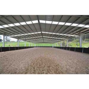 コラムフリースペースキャピタルスチールローカルライディングアリーナビルディングフレーミング/ホースパークカバーライディングアリーナ - Product Image 1