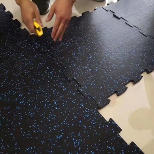 Alfombrilla de goma para gimnasio, estera de Color personalizable para levantamiento de pesas, puzle, absorción de impacto y aislamiento acústico, epdm - Product Image 3