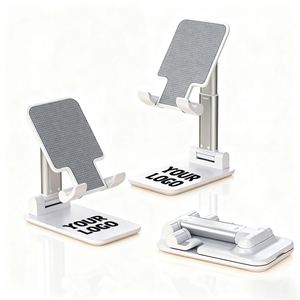 Support de bureau/téléphone/tablette pliable anti-vibration avec logo personnalisé, cadeau promotionnel, support de téléphone portable réglable sur mesure - Product Image 6