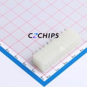 WAFER-WTB4.2-20PZZ Wire-to-Board Pin Header Through hole,P=4.2mm Connector 2x10P 4.2mm Through Hole Mini-Fit (MX 4.2) - Product Image 1