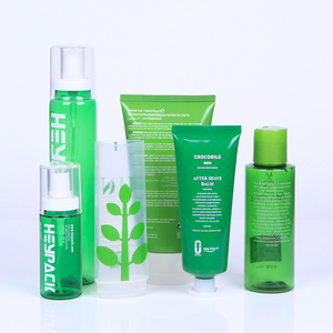 Eco-Friendly Most 100% PCR material Plastic Cosmetic Packaging Bottle and Tube