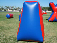 Ensemble de 11 obstacles gonflables portables pour paintball, airsoft, tir à l'arc
