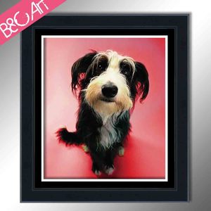 <span class=keywords><strong>Peinture</strong></span> à l'huile sur toile d'animaux de dessin animé, <span class=keywords><strong>buffle</strong></span> d'eau, image murale décorative mignonne - Product Image 4