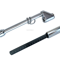 Nouveau manomètre pneumatique MAXIWORLD en acier 10-150 PSI robuste à double tête droite pour service automobile