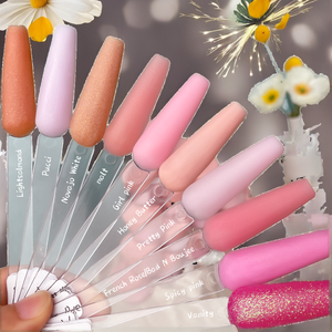 Poudre acrylique 3-en-1 Nude Cover 10g, texture onctueuse, classique, marque privée, système de trempage longue durée pour la manucure et le nail art en salon - Product Image 2