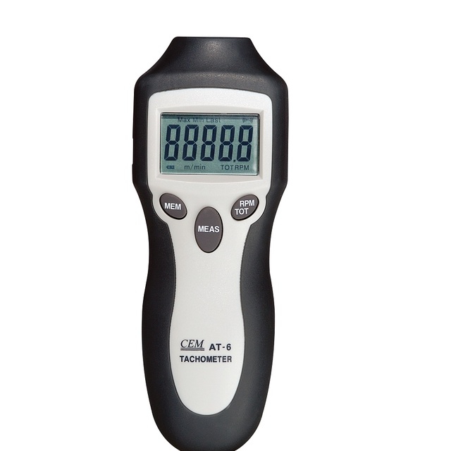 CEM DAT-6/8/10 High Accuracy Digital Tachometer with 1 Year Warranty
