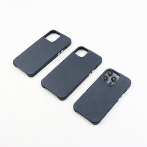 Couverture de téléphone antichoc de <span class=keywords><strong>luxe</strong></span> personnalisée pour hommes d'affaires en cuir véritable étui de téléphone pour <span class=keywords><strong>iPhone</strong></span> <span class=keywords><strong>13</strong></span> 14 Pro Max - Product Image 2