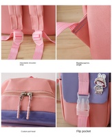 Sac à dos pour lycée YCH 2024, ventes chaudes, volume élevé, ensembles de sac à dos et de boîte à lunch pour enfants, ensemble de cartable pour enfants. Sac d'école