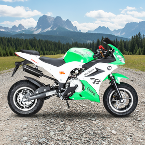 <span class=keywords><strong>Mini</strong></span> <span class=keywords><strong>moto</strong></span> HAYA de haute qualité, <span class=keywords><strong>Pocket</strong></span> Bike 49cc/60cc, 2/4 temps, refroidissement par air, transmission par chaîne, 40-60 km/h, démarrage manuel - Product Image 1