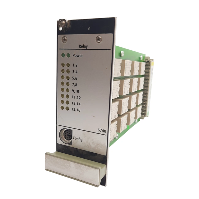 New and in Stock A6740/10 Output Relay Module, Control 13-32VDC, 60 Inputs, Outputs 16  PLC,& PAC Supplier