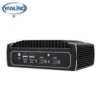 Nueva 10th Gen Mini PC Core I7 10810U Nano Computadora NUC 4K HTPC 1 * DDR4 Computadora PC sin ventilador