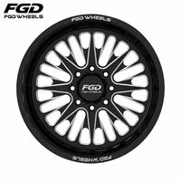 Jantes forgées FGD Pickup 8x170 Polishing 22x12 22x14x 24x12 24x14 26x12 26x14 Jantes en alliage forgé pour Ford F-350