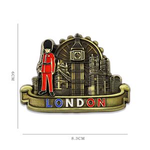 Londra Souvenir il paese del regno unito magnete in metallo magnete personalizzato in metallo magnete personalizzato in metallo - Product Image 4