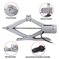 Kit de cric électrique à ciseaux en acier Juhong 12V 5 tonnes avec une puissance de 150W, un câble de 3,5 m et une garantie de 12 mois pour les voitures de 5 tonnes