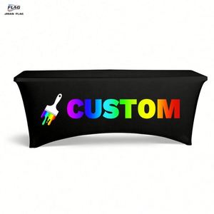 Low MOQ Best Price Custom Nonwoven Polyester/Cotton <b>Square</b> Table Runner Full Color Printing Waterproof Modern Personalized Home - Product Image 5