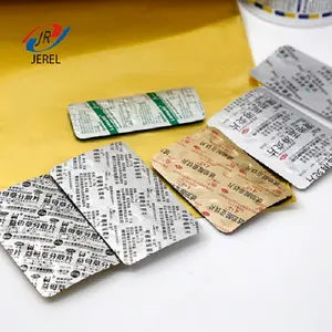 JEREL Tropical Aluminum blister Foil For Pharmaceutical Packing