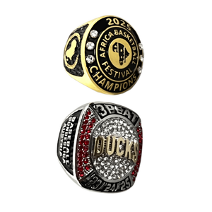 Anillo de Campeonato Personalizado en Tono Dorado, Regalo de Premio, Torneo de Béisbol, Anillo de Campeones Deportivos Finalistas - Product Image 2