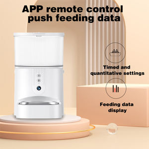 Mangeoire intelligente pour animaux de compagnie chronométrage des aliments vidéo vocale quantitative APP contrôle chargeur automatique à distance - Product Image 5