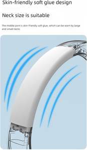 Ventilateur de cou portable rechargeable USB mini, nouveautés 2025, pour l'extérieur, produits tendance, vente en gros - Product Image 6