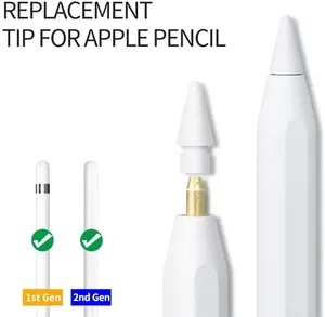 Puntas de lápiz óptico silencioso resistente al desgaste para <span class=keywords><strong>Apple</strong></span> <span class=keywords><strong>Pencil</strong></span> 1/<span class=keywords><strong>2</strong></span> lápiz de <span class=keywords><strong>repuesto</strong></span> 1/<span class=keywords><strong>2</strong></span> Nib plástico iPad Pro puntas de <span class=keywords><strong>repuesto</strong></span> - Product Image 3