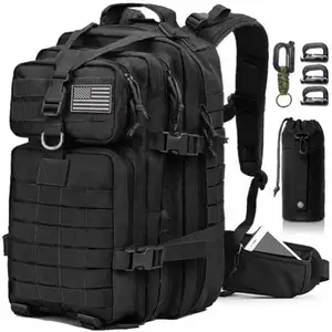 2024 News Outdoor Tactical Backpack Shoulder Bag Large Waterproof 900D Gym Trekking Molle Rucksac Tactical Backpack for Hiking