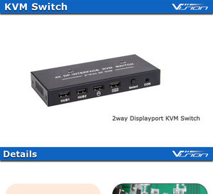 Interruttore <span class=keywords><strong>KVM</strong></span> USB <span class=keywords><strong>DisplayPort</strong></span>-<span class=keywords><strong>2</strong></span> porta - Product Image 6