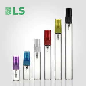 사용자 정의 빈 2ml 3ml 5ml 8ml 10 Ml 15ml 작은 리필 향수 분무기 병 테스트 유리 향수 스프레이 병