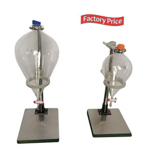 Conjunto de Funis de Separação de Vidro para Laboratório para Separar Fluidos Imiscíveis - Product Image 2